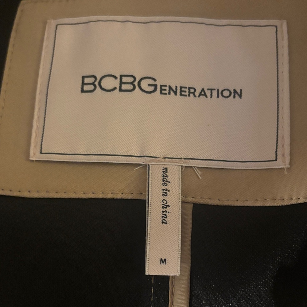 BCBGeneration Beige Trench Coat - Picture 4 of 8